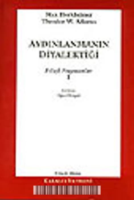 Aydınlanmanın Diyalektiği-1